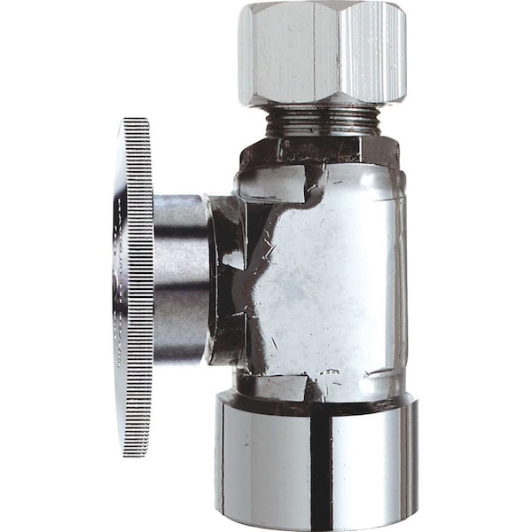 All-Source 1/2 In. FIP x 3/8 In. OD Quarter Turn Straight Valve 456411 - main